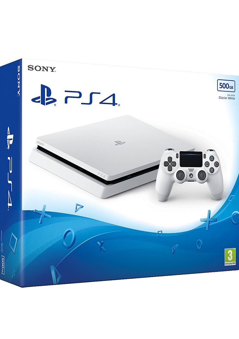 playstation 4 glacier white 500gb