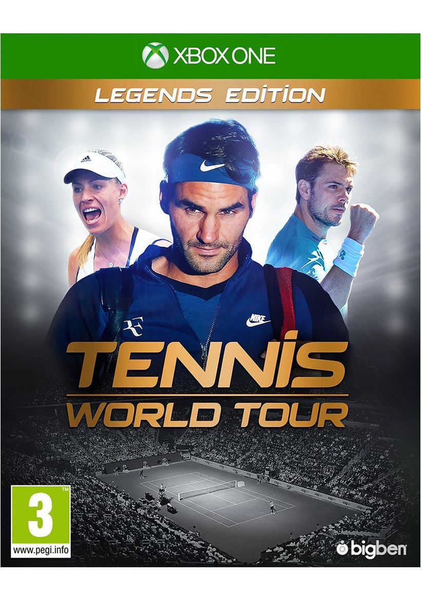 Tennis World Tour Legends Edition on Xbox One SimplyGames