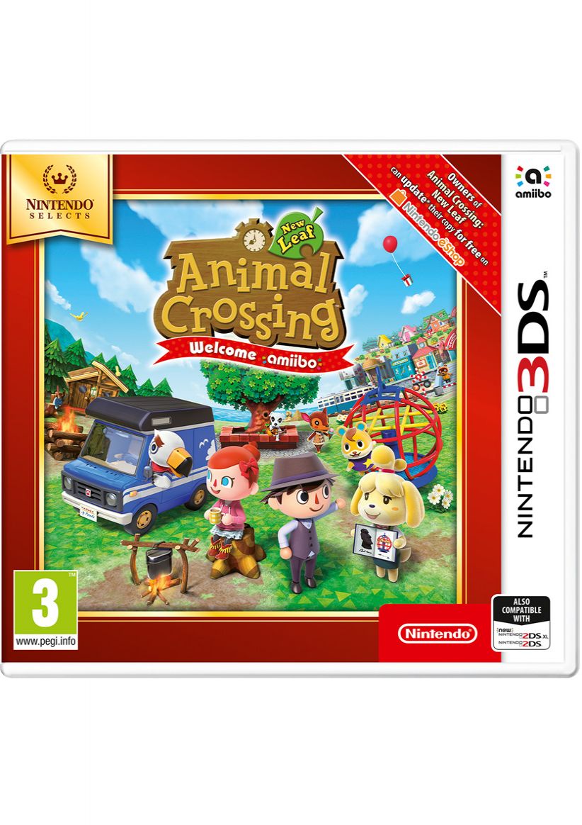 Animal crossing new leaf welcome amiibo selects range on nintendo 3ds Animal Crossing New Leaf Welcome Amiibo Selects Range on Nintendo 3DS