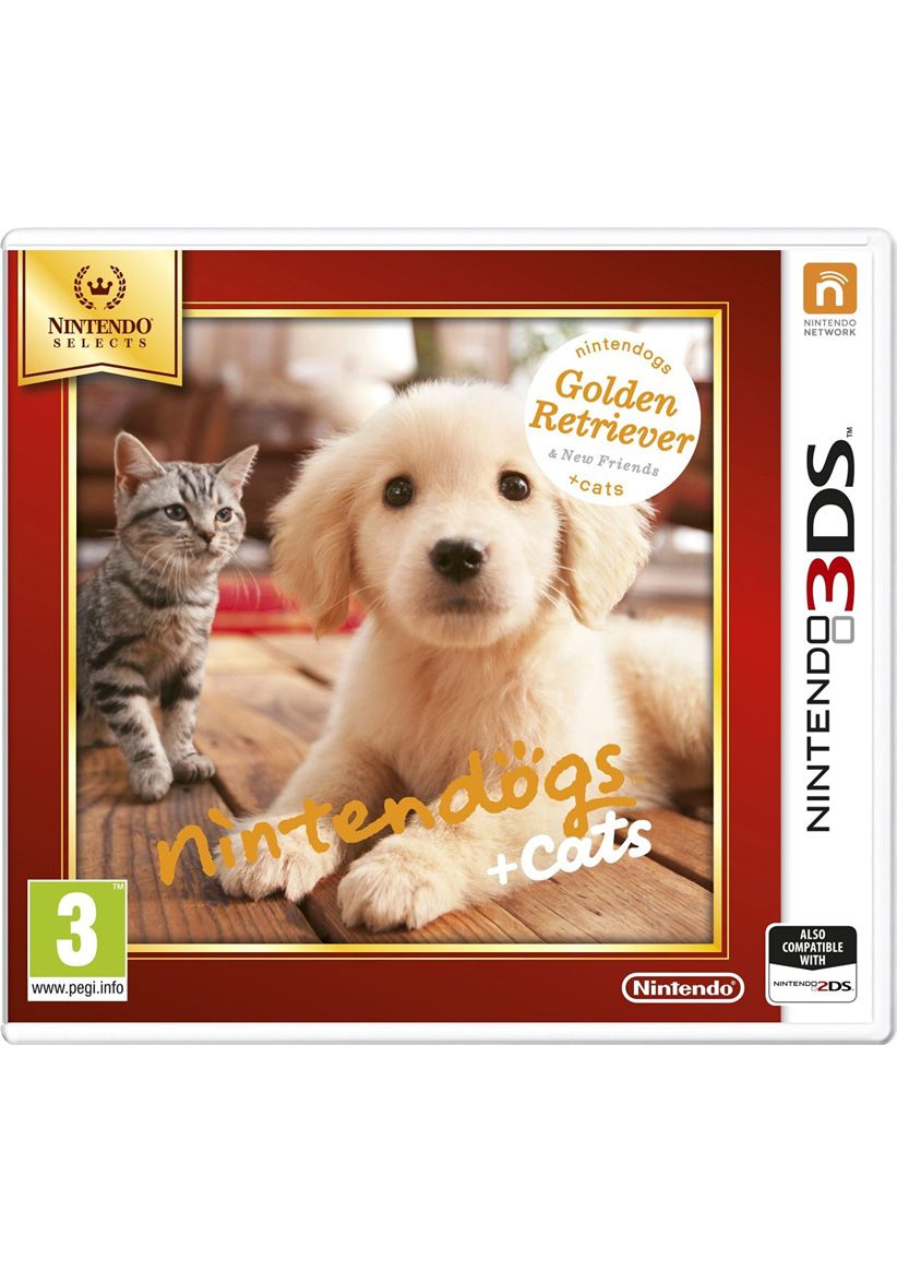 Nintendogs and Cats 3D Golden Retriever on Nintendo 3DS SimplyGames