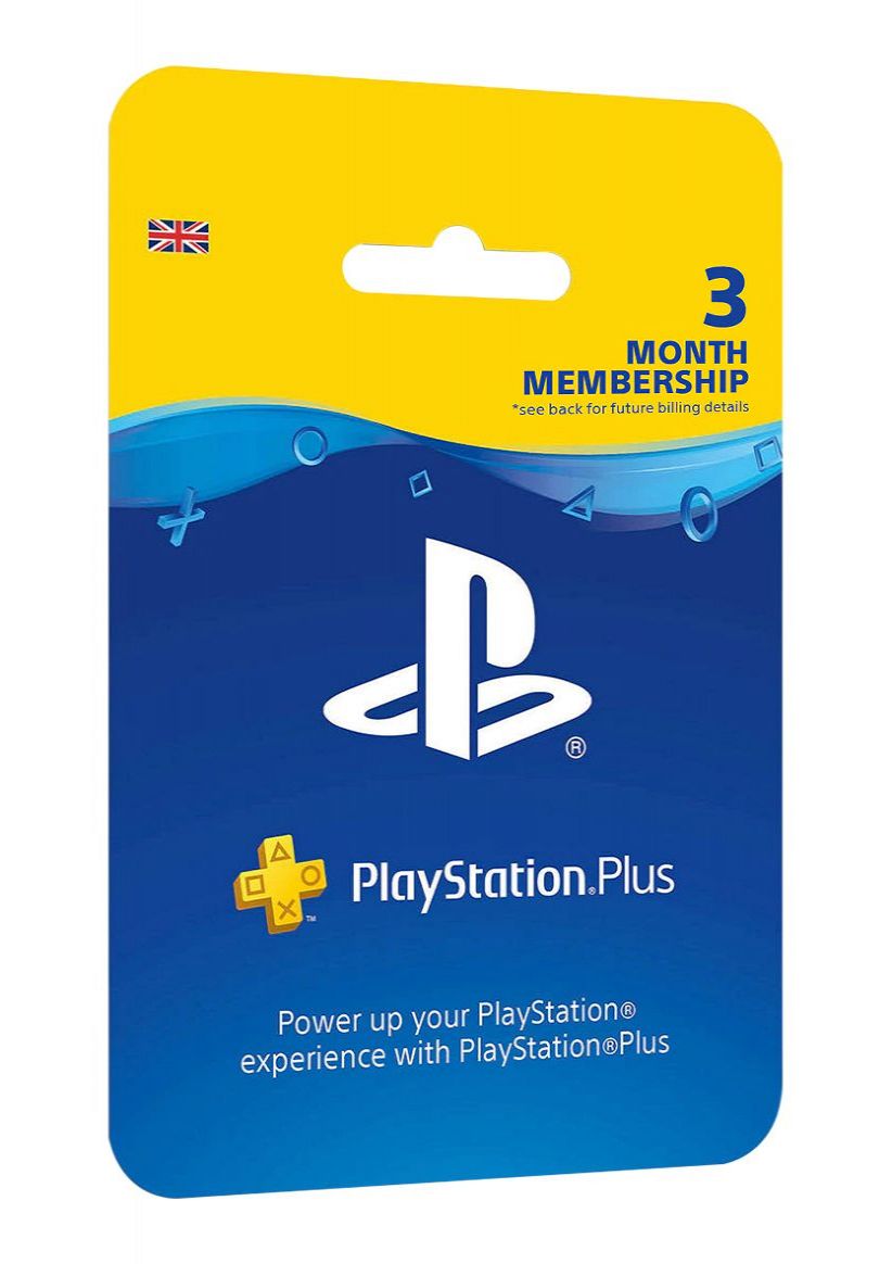 Sony Playstation Plus 90 Day Subscription (UK Only)