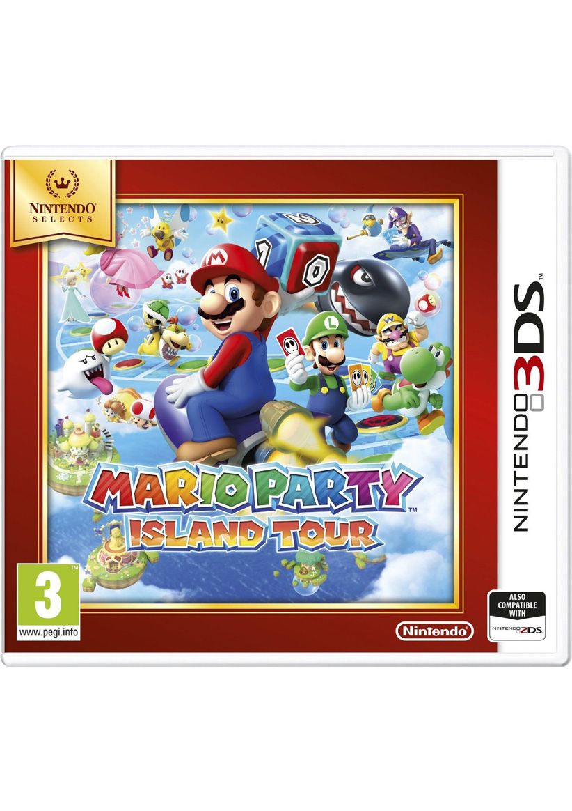 Mario Party Island Tour Selects Range on Nintendo 3DS SimplyGames