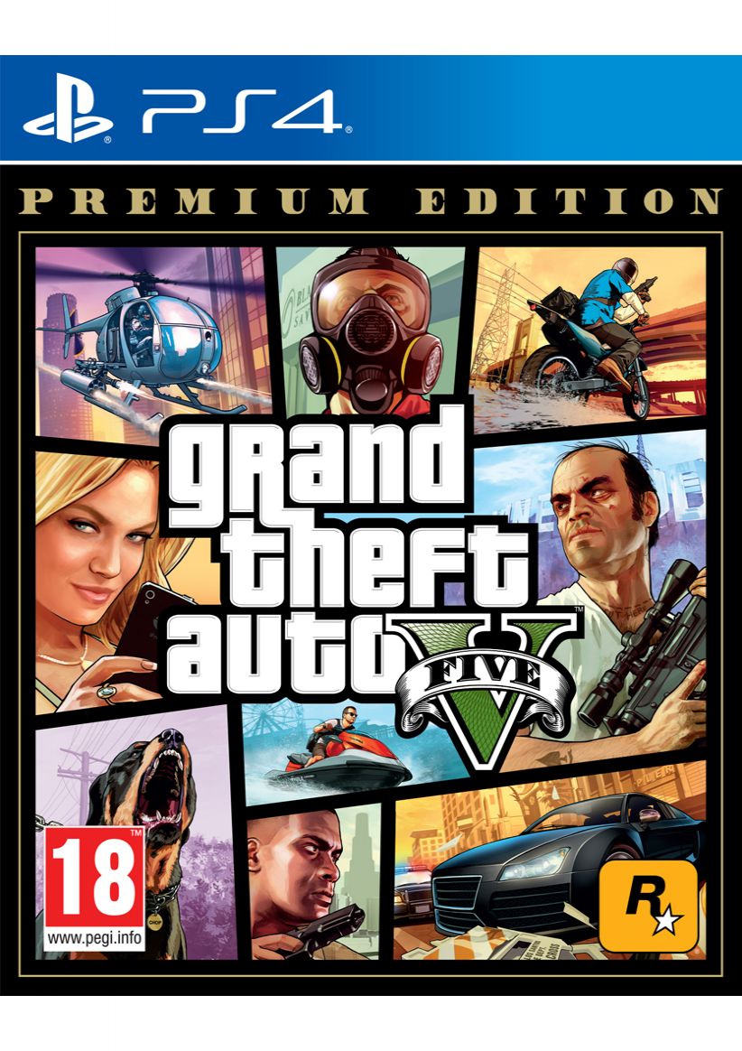 Grand Theft Auto V (GTA 5): Premium Edition on PlayStation 4