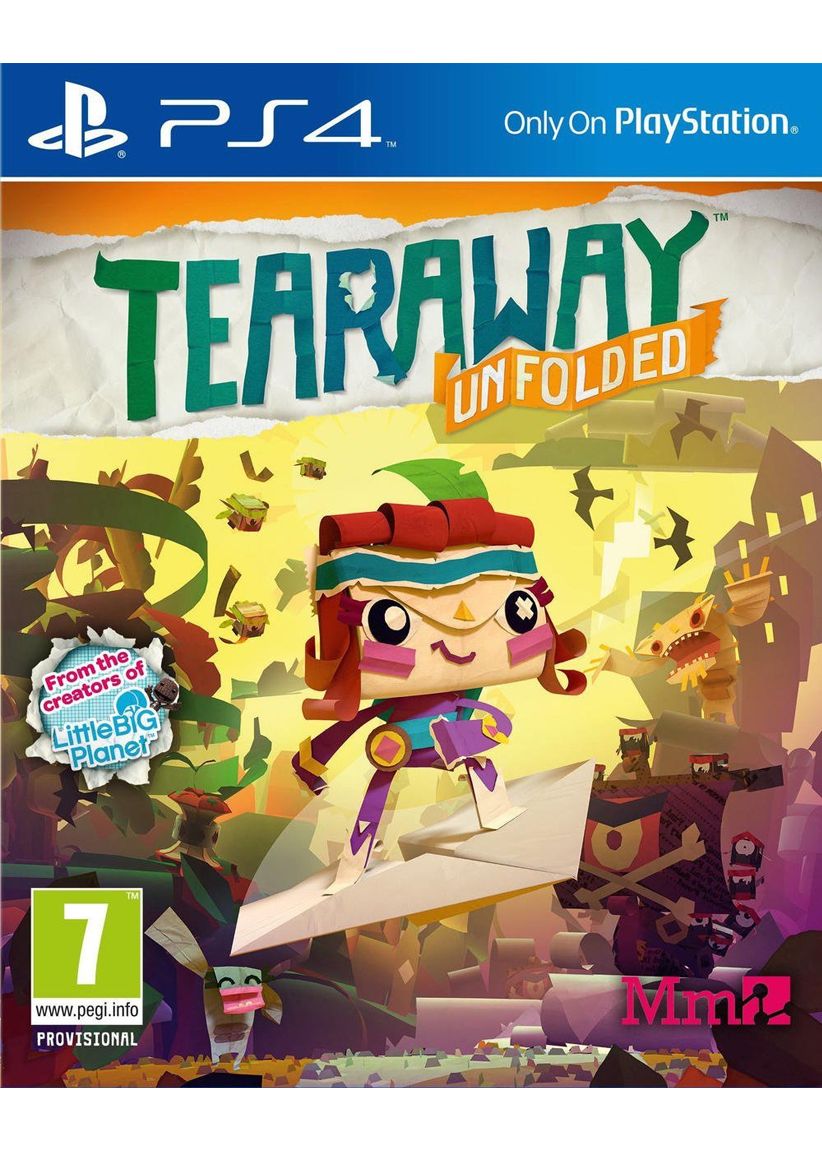 Tearaway Unfolded on PlayStation 4