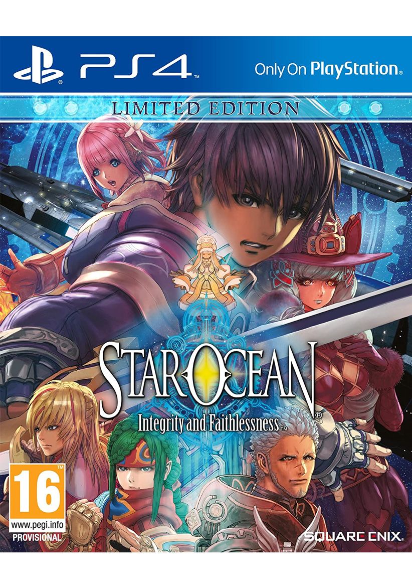 Star Ocean: Integrity and Faithlessness Limited Edition on PlayStation 4