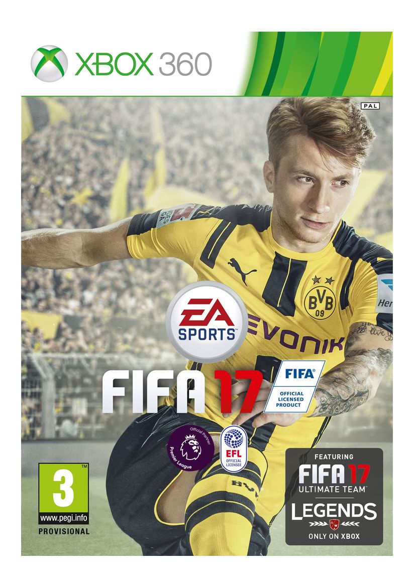 FIFA 17 on Xbox 360