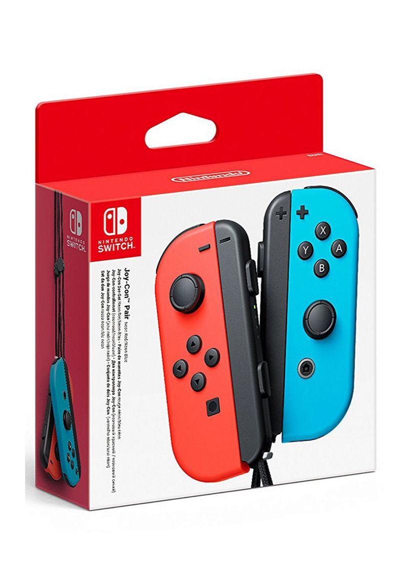 Nintendo Switch Joy-Con Controller Pair - Neon Red / Neon Blue on Nintendo Switch