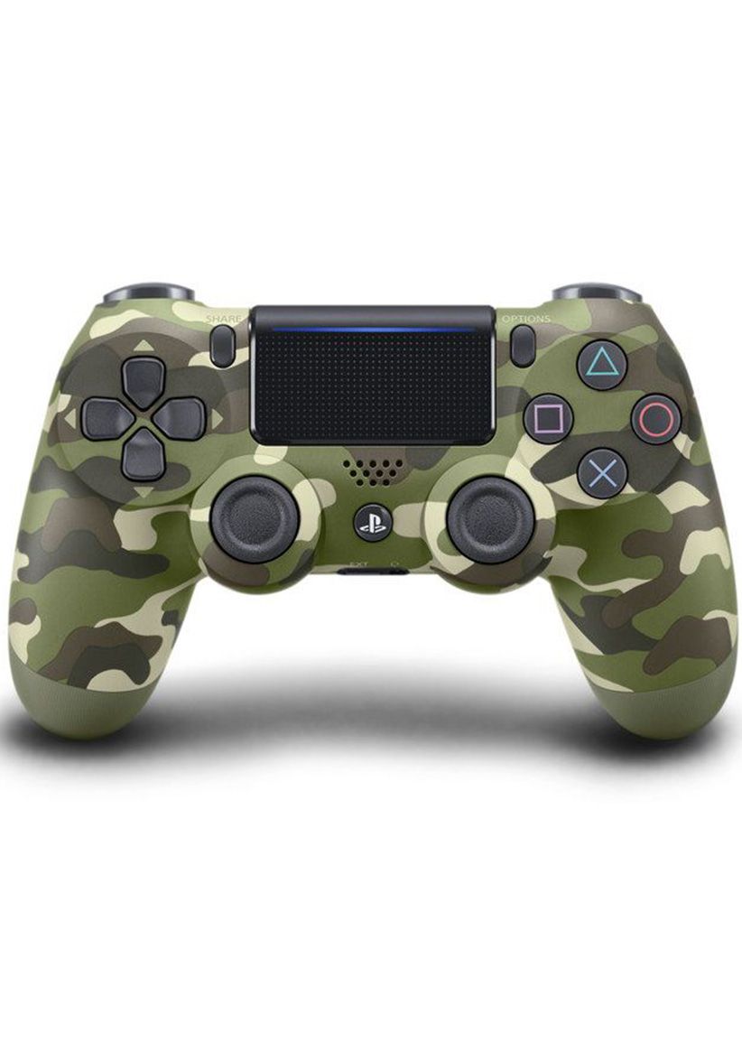 Sony Official Dualshock 4 Controller (Green Camouflage) on PlayStation 4