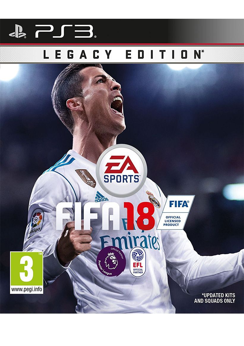 FIFA 18 - Legacy Edition on PlayStation 3
