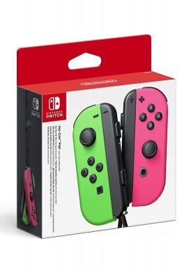 Nintendo Switch Joy-Con Controller Pair - Green/Pink... 