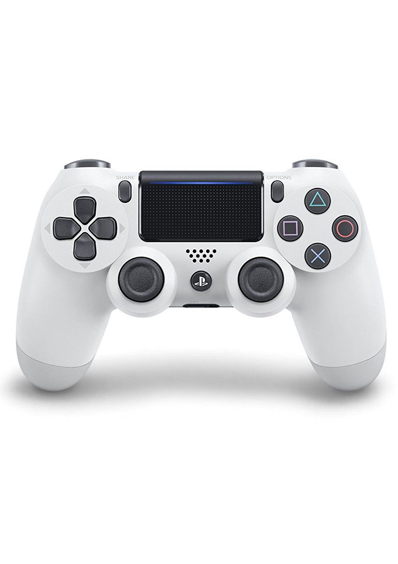 Sony Official Dualshock 4 Controller (Glacier White) V2 on PlayStation 4