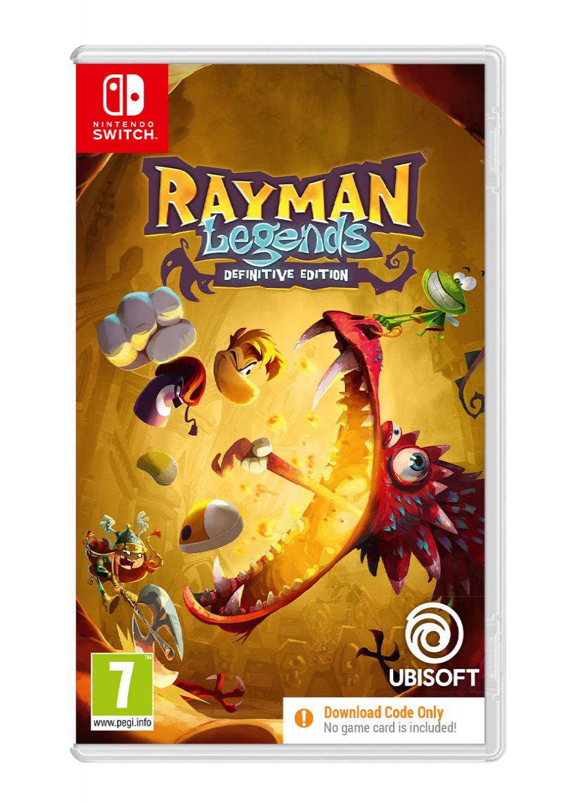 Rayman Legends - Definitive Edition (Code In A Box) on Nintendo Switch