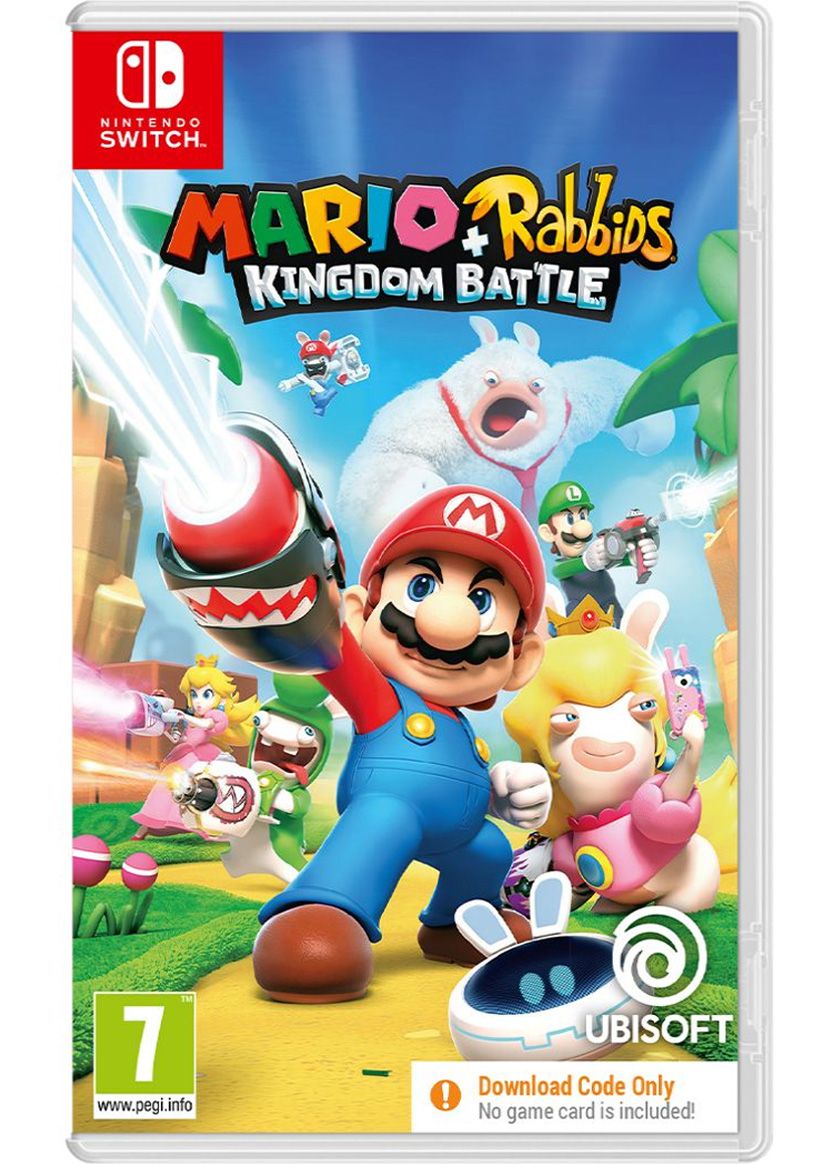 Mario and Rabbids Kingdom Battle - (Code In A Box) on Nintendo Switch