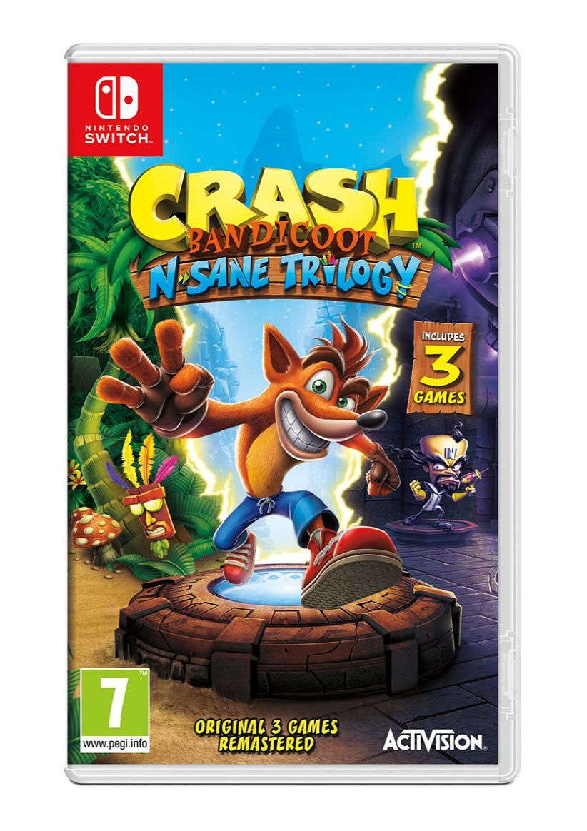 Crash Bandicoot N.Sane Trilogy on Nintendo Switch