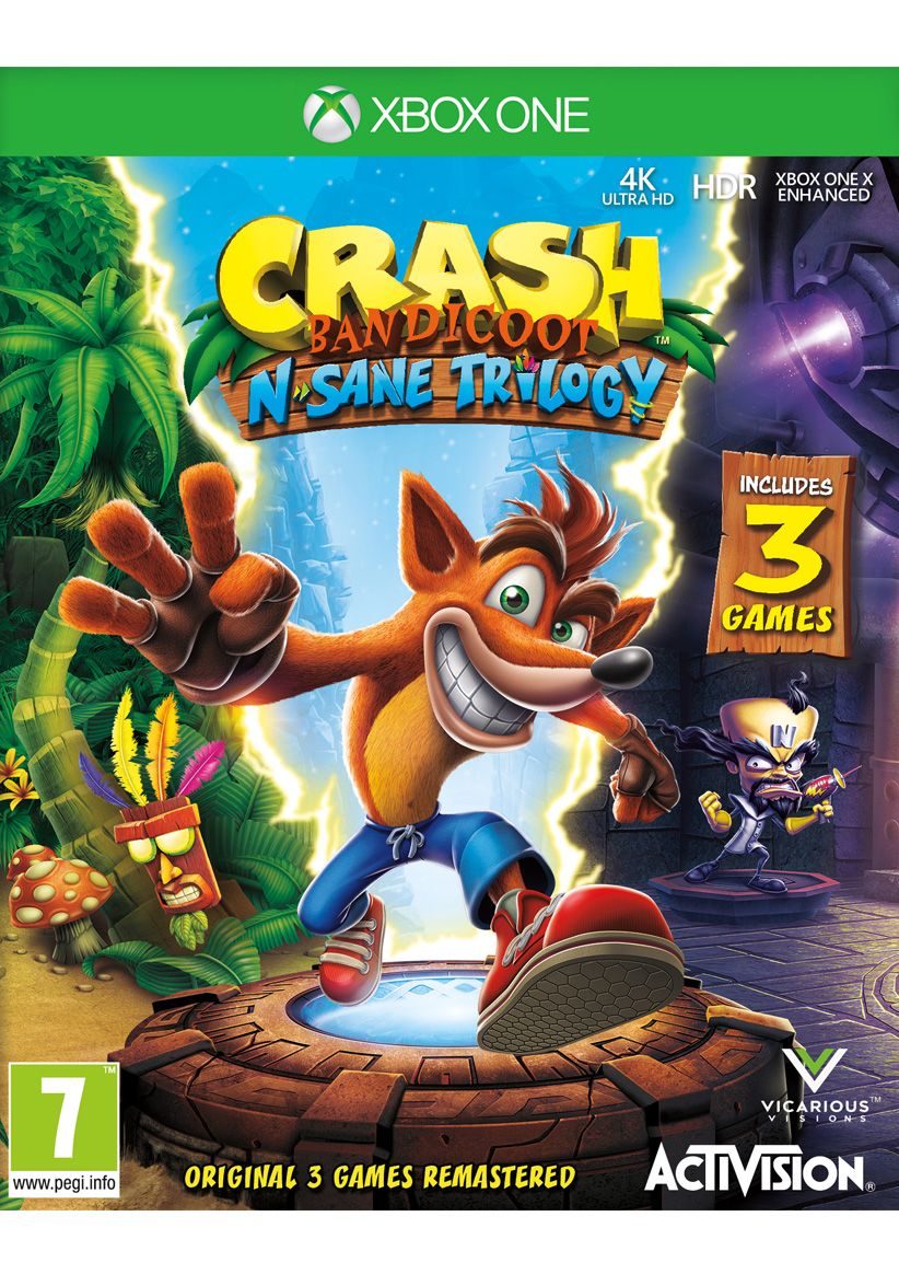 Crash Bandicoot N.Sane Trilogy on Xbox One
