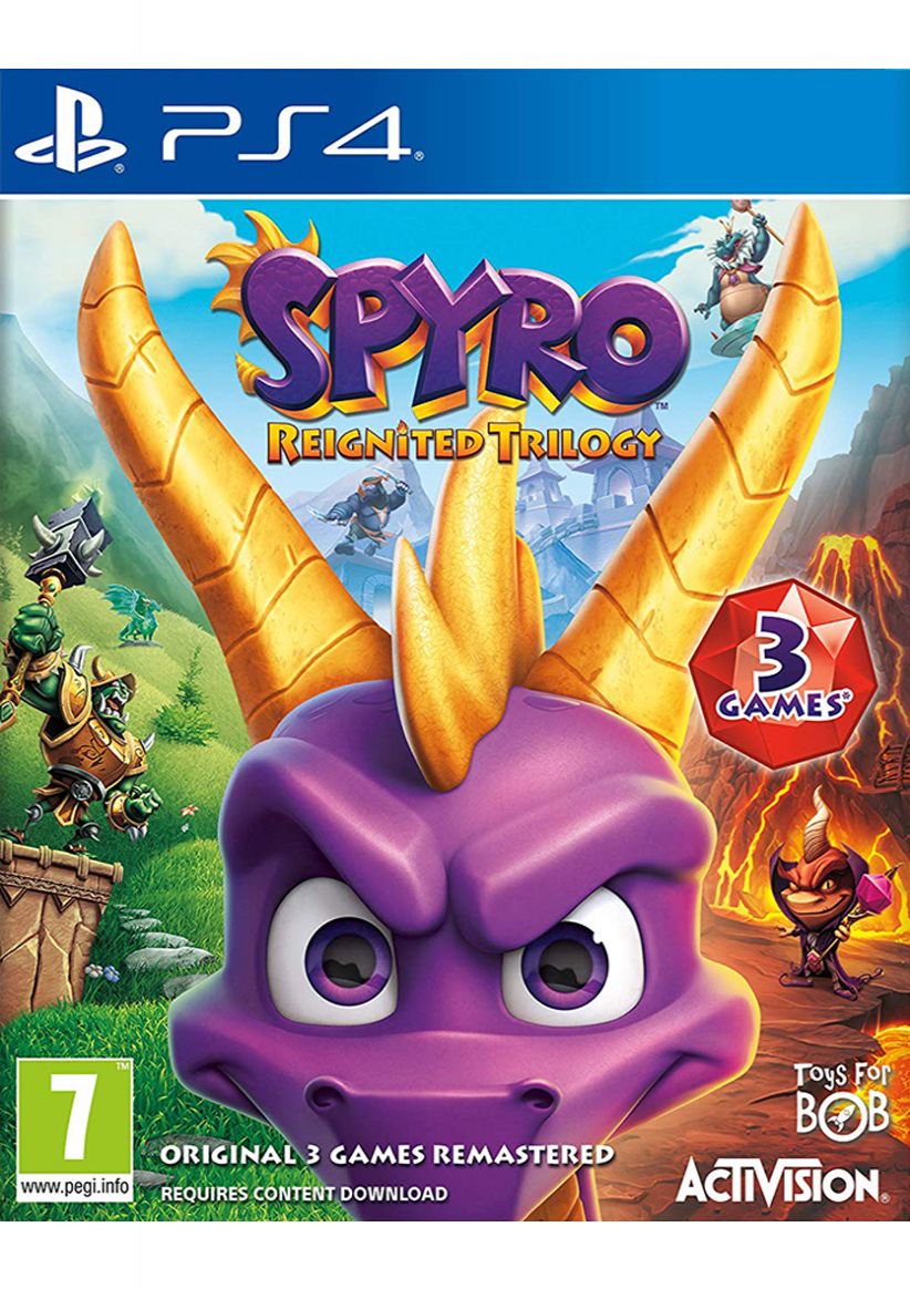 Spyro Trilogy Reignited on PlayStation 4