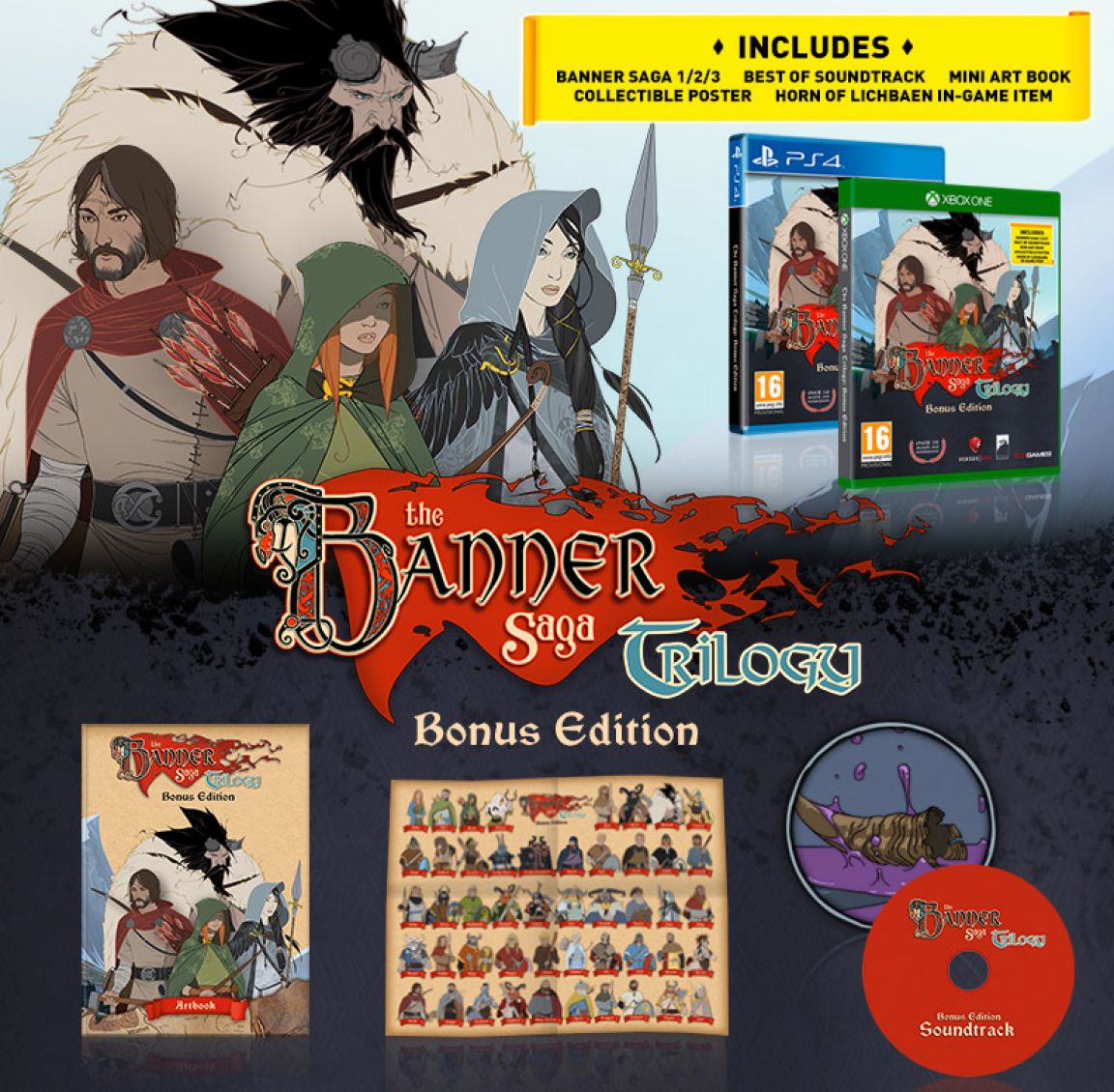 The banner saga trilogy ps4 Clearance