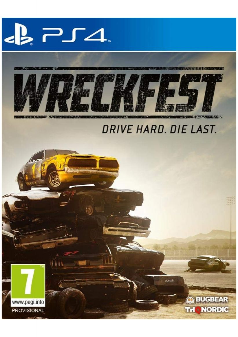 Wreckfest on PlayStation 4
