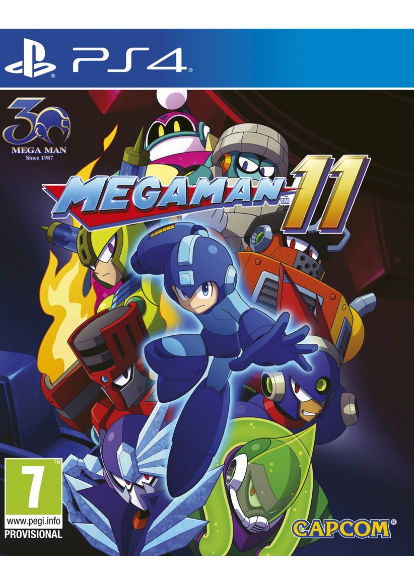 Megaman 11 on PlayStation 4