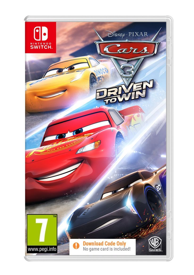 Cars 3 Driven to Win (Code In a Box) on Nintendo Switch