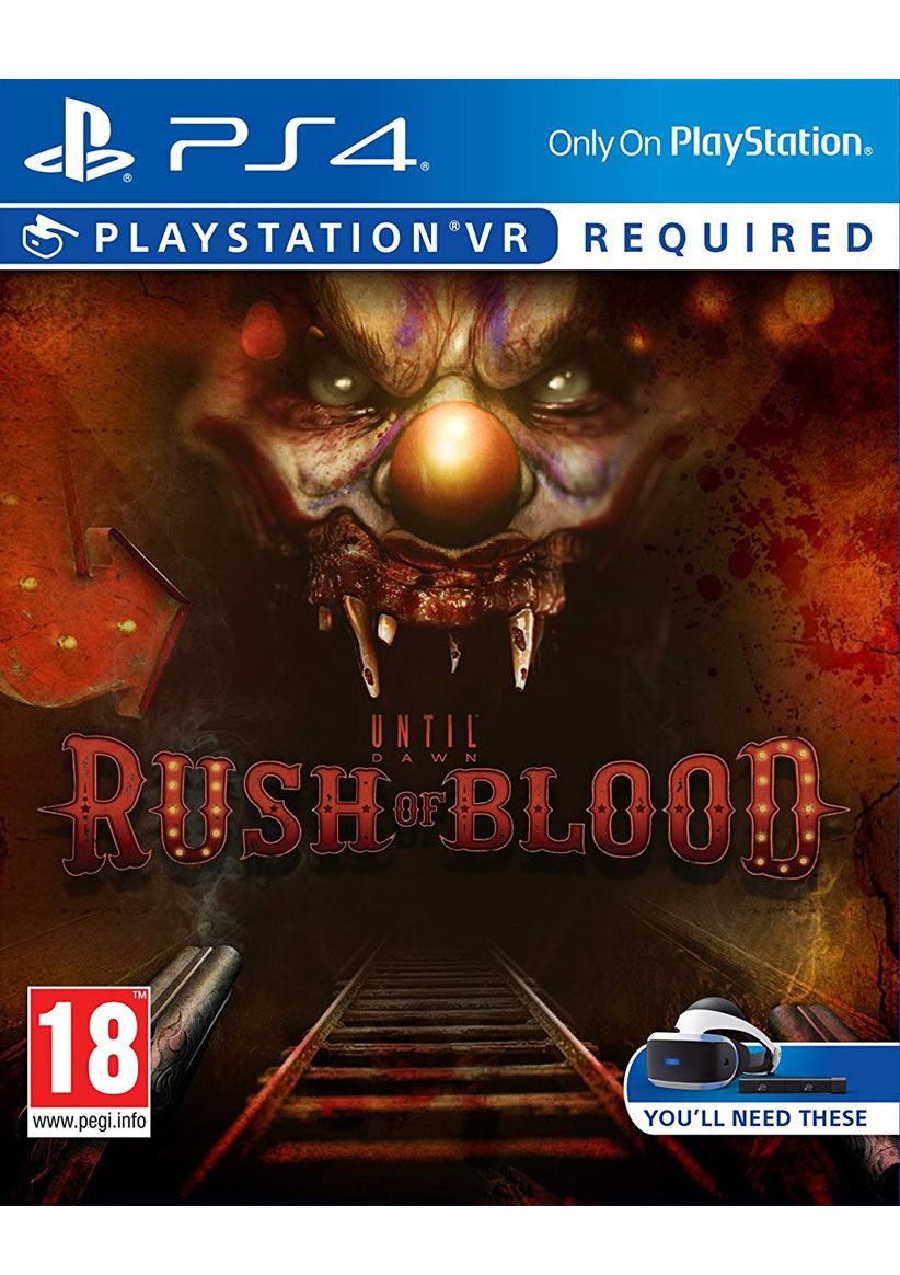 Until Dawn: Rush of Blood (PS VR) on PlayStation 4