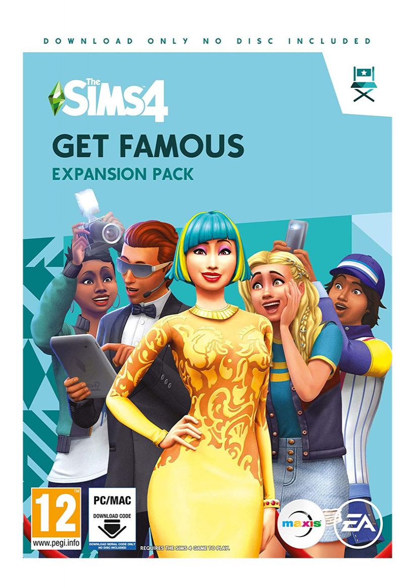 The Sims 4 Get Famous (Code in a Box) on PC