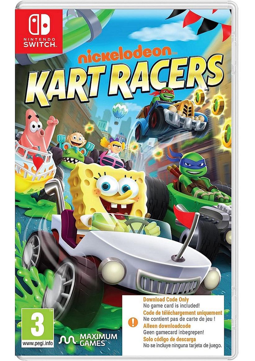 Nickelodeon Kart Racers (Code In A Box)  on Nintendo Switch