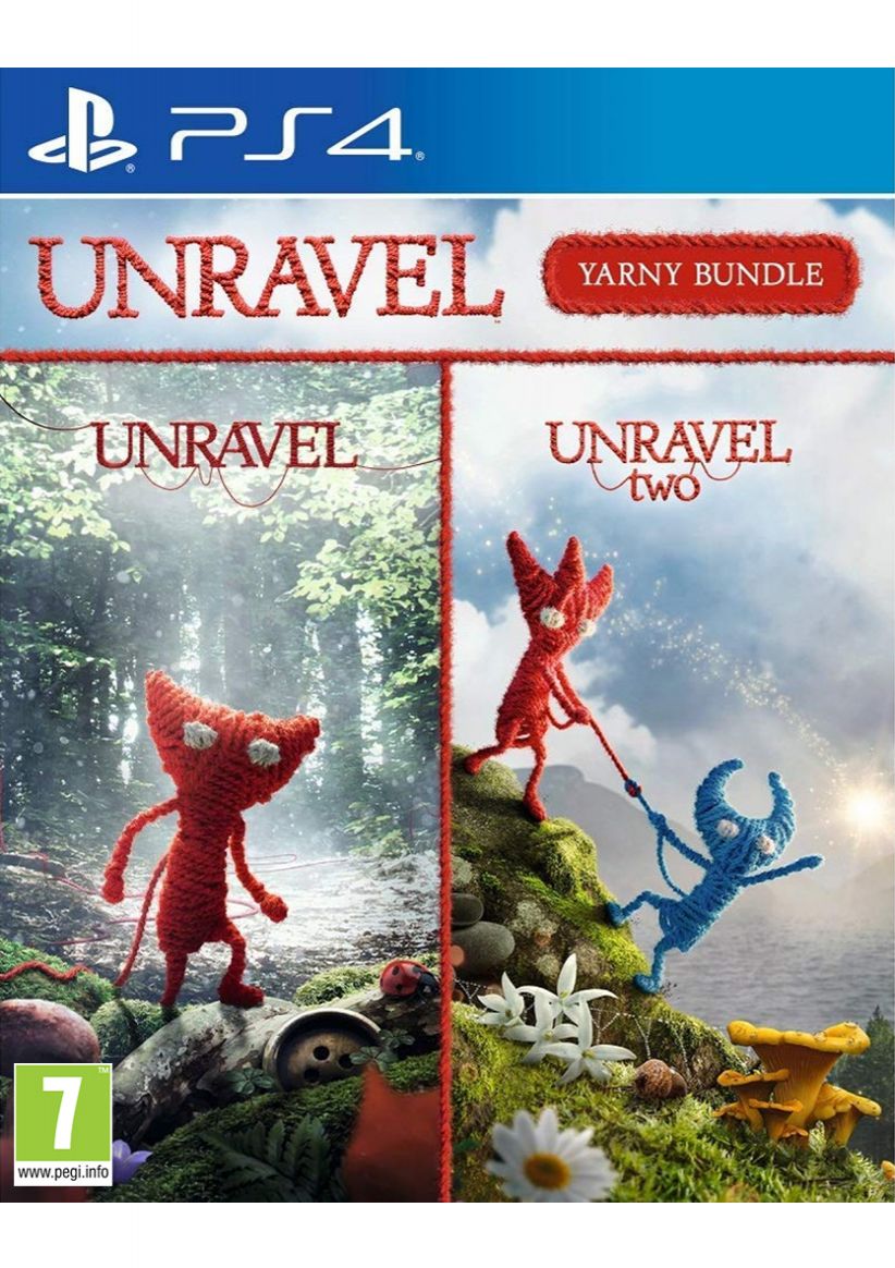 Unravel 1 and 2 Yarny Bundle on PlayStation 4