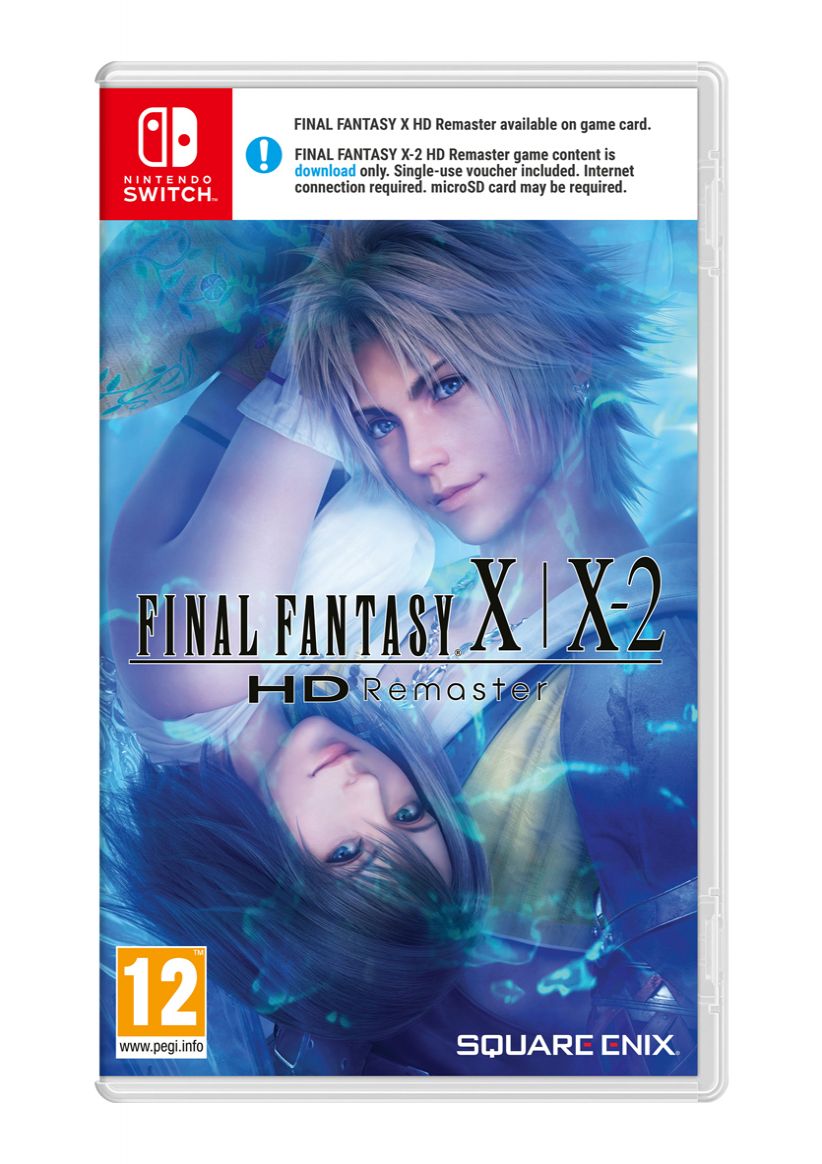 Final Fantasy X / X-2 HD Remaster (Cartridge + Code In A Box) on Nintendo Switch