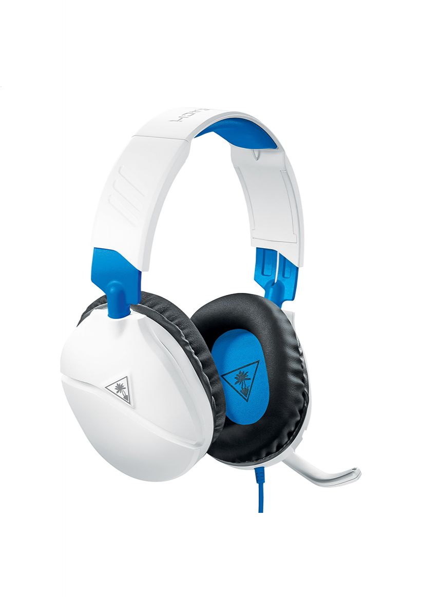 Turtle Beach Recon 70P White Headset for PS4 Xbox One PC and Switch on PlayStation 4
