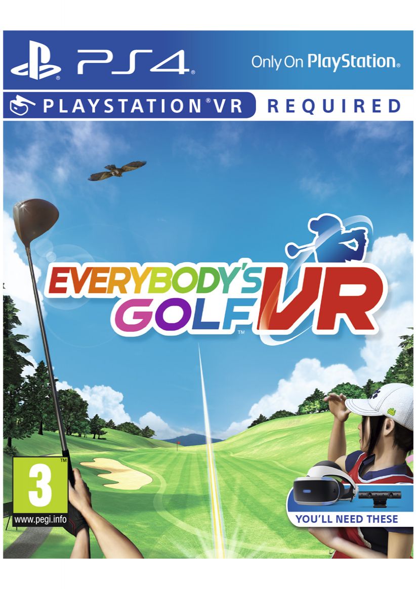 Everybody’s Golf VR (PlayStation VR) on PlayStation 4