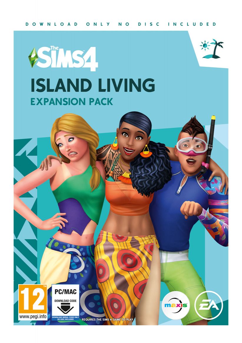 The Sims 4 Island Living (Code in a Box) on PC