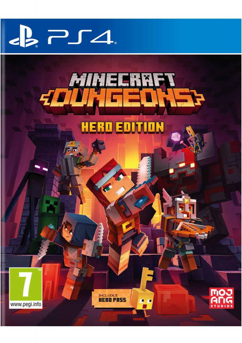 Minecraft Dungeons: Hero Edition on PlayStation 4