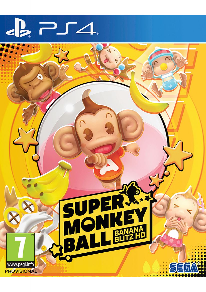 Super Monkey Ball Banana Blitz HD + Stickers on PlayStation 4
