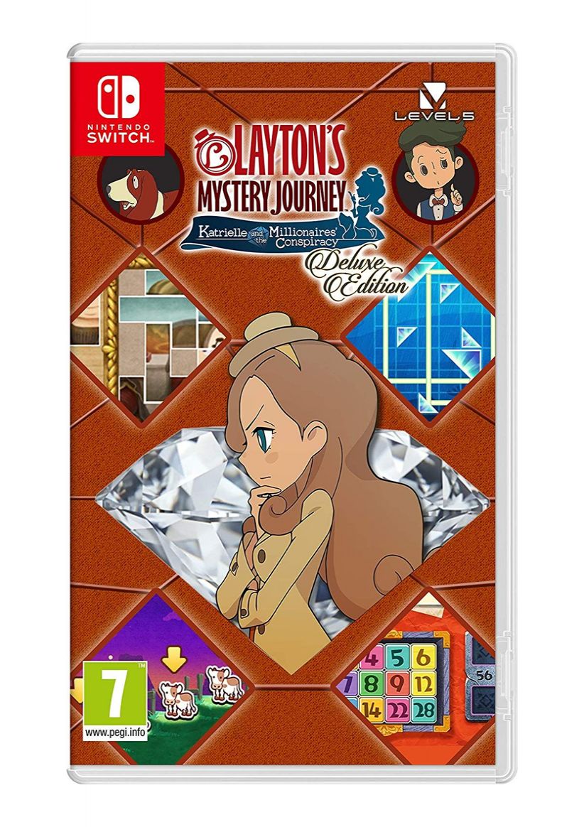 Laytons Mystery Journey: Katrielle and the Millionaires' Conspiracy: Deluxe Edition on Nintendo Switch