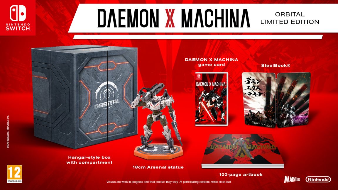 Daemon X Machina Orbital Limited Edition On Nintendo Switch Simplygames