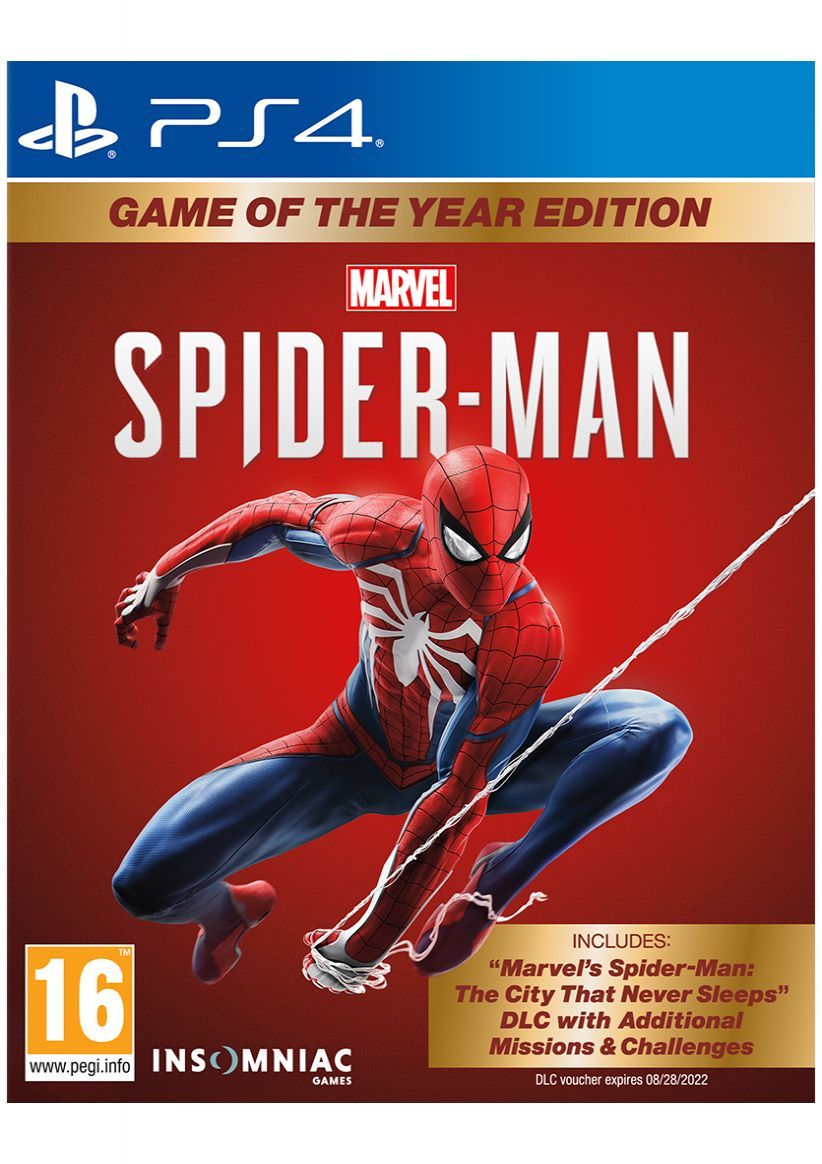 Spider-Man: Game of the Year Edition on PlayStation 4