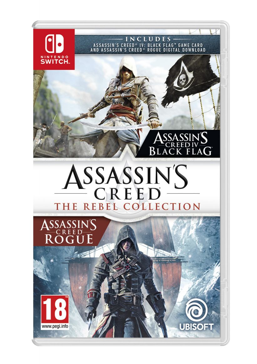Assassin's Creed The Rebel Collection on Nintendo Switch SimplyGames Assassin's Creed The Rebel Collection on Nintendo Switch SimplyGames