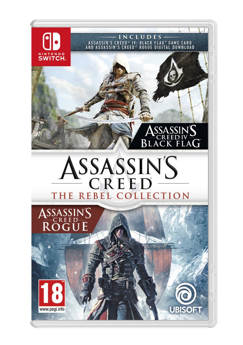 Assassin's Creed: The Rebel Collection (Code in a Box) on Nintendo Switch