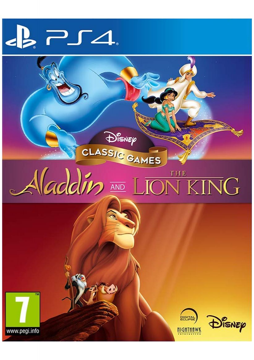 Disney Classic Games: Aladdin and The Lion King on PlayStation 4