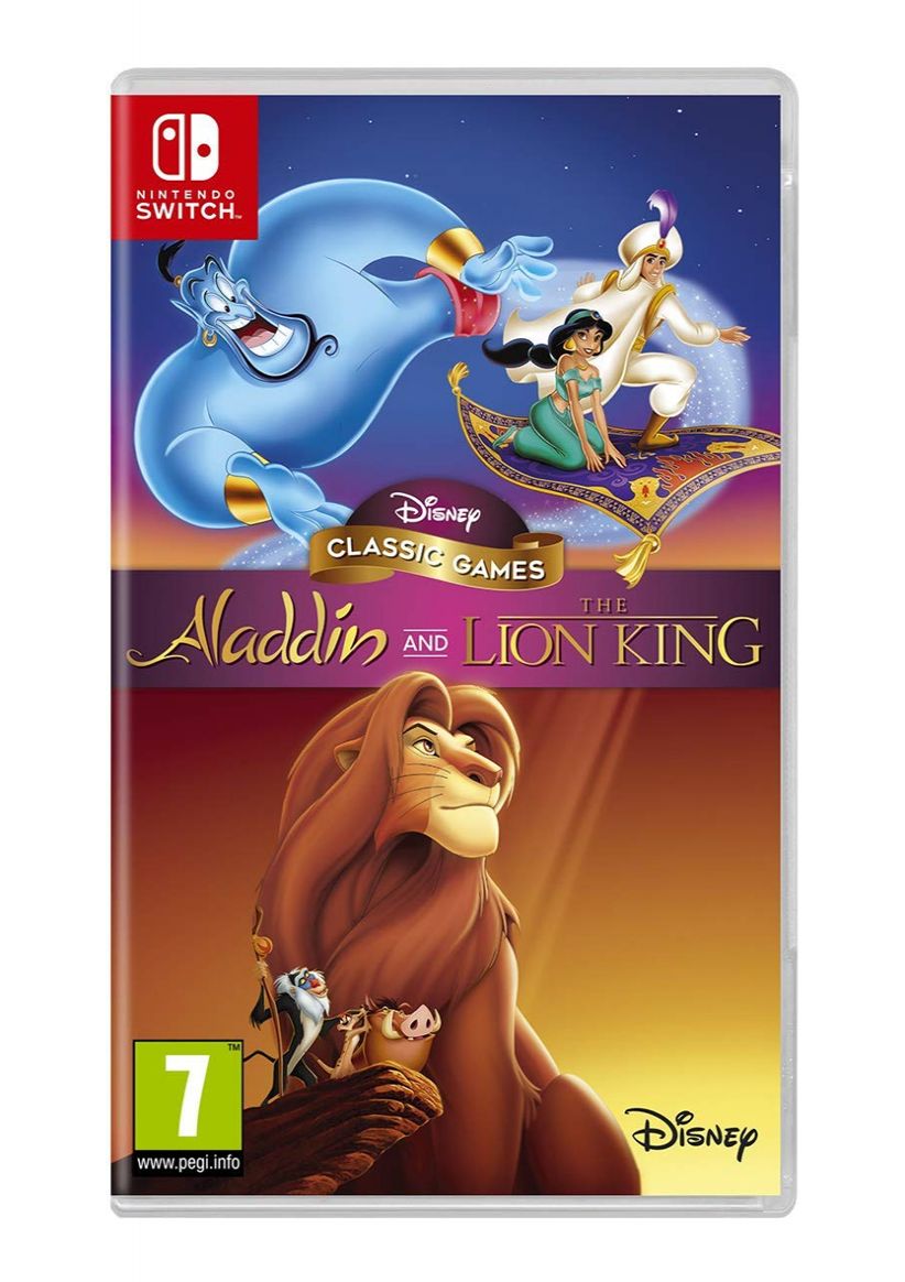 Disney Classic Games: Aladdin and The Lion King on Nintendo Switch