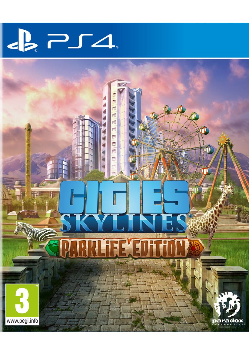 Cities Skyline Parklife Edition on PlayStation 4