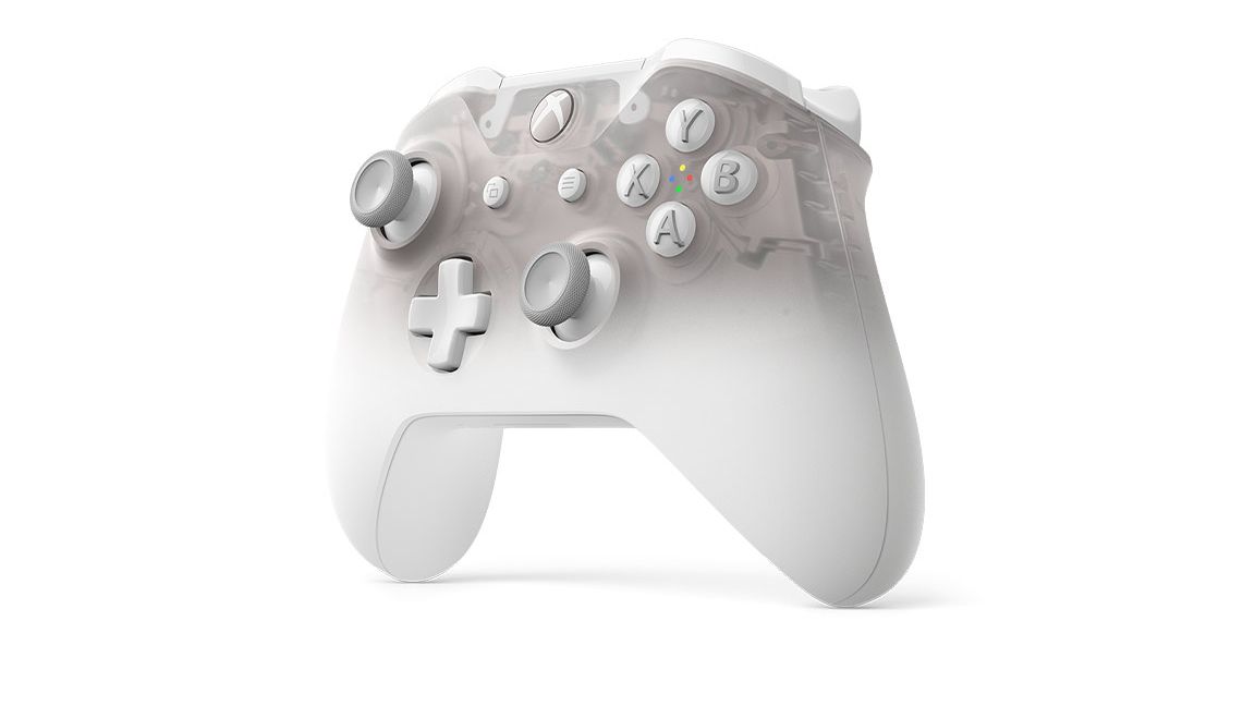 white wireless controller xbox one