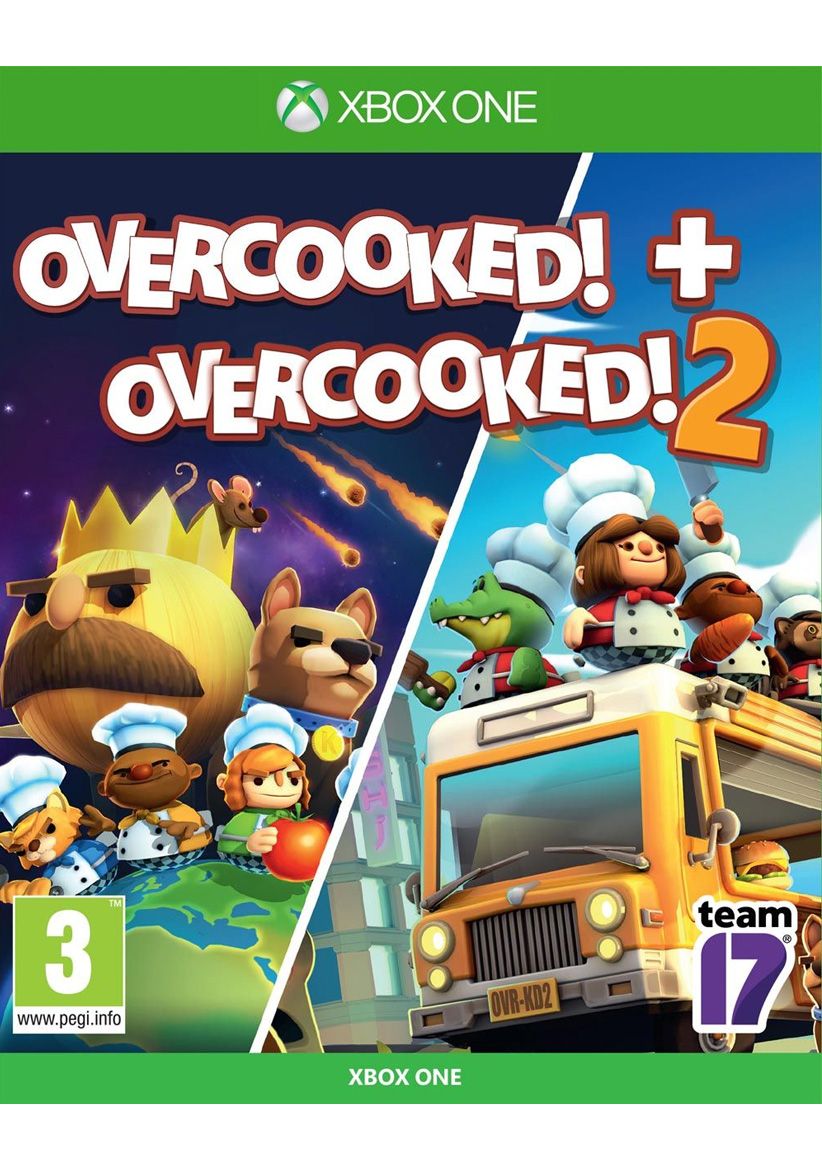 Overcooked 1 and Overcooked 2 on Xbox One
