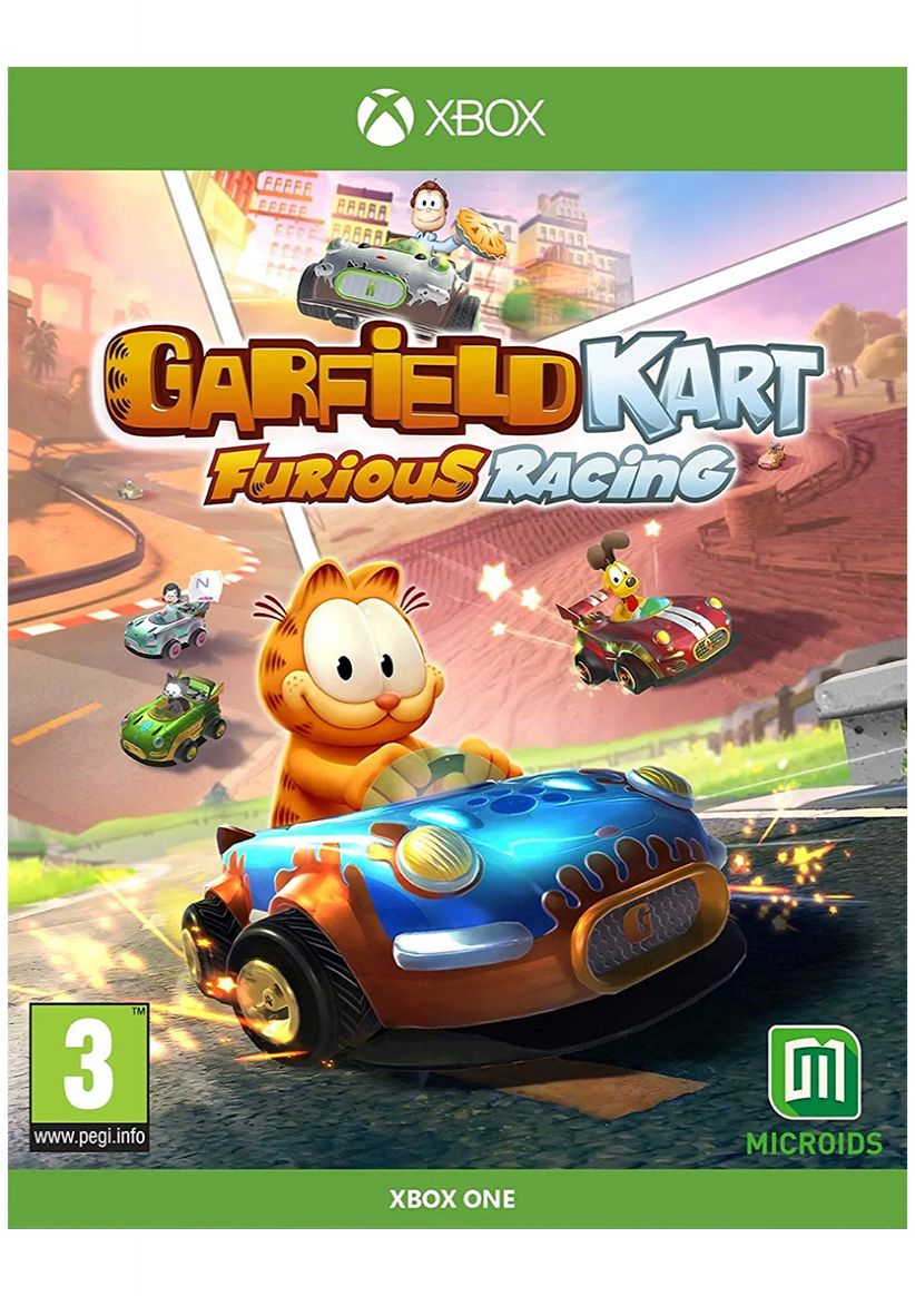 garfield kart wasd controls