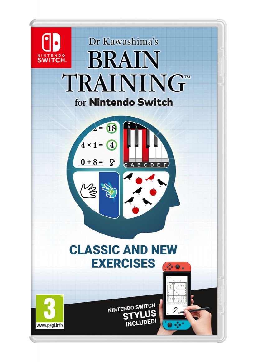 Dr Kawashima's Brain Training (Including Stylus) on Nintendo Switch