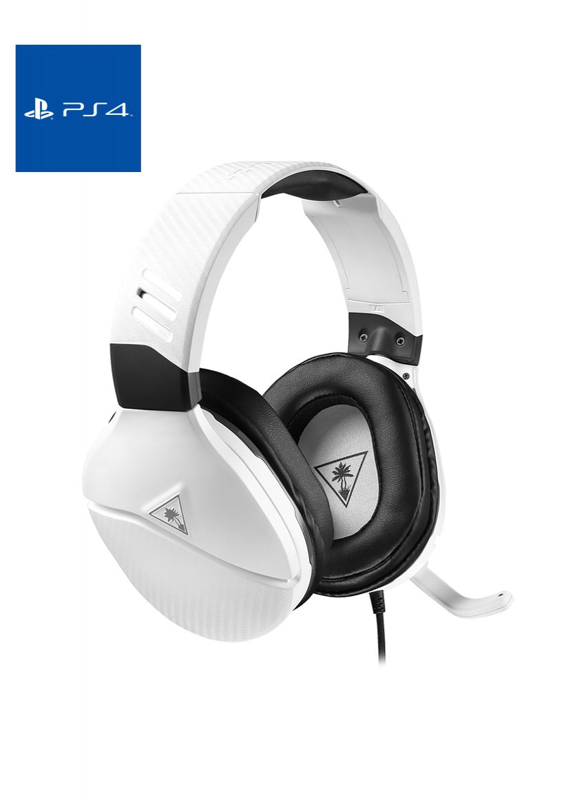 Turtle Beach Recon 200 White Multi Format Gaming Headset on PlayStation 4