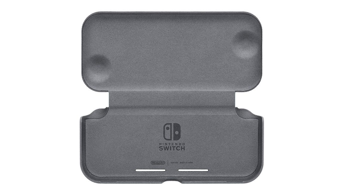 nintendo switch lite flip cover and screen protector