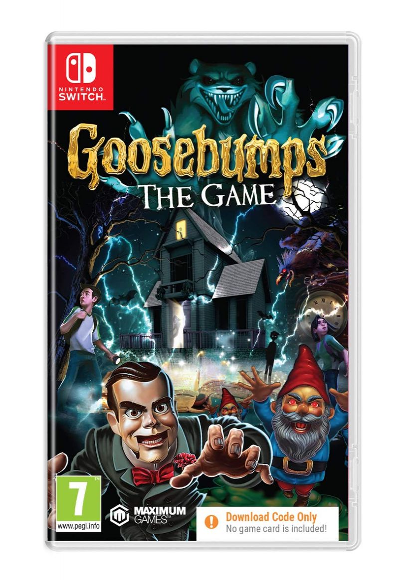 Goosebumps The Game (Code In A Box) on Nintendo Switch