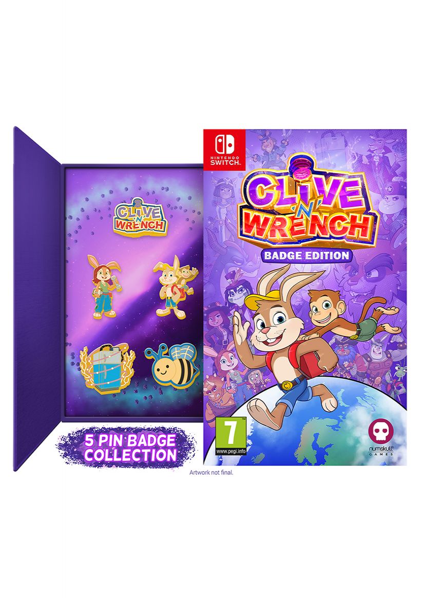 Clive 'n' Wrench Badge Collector's Edition on Nintendo Switch
